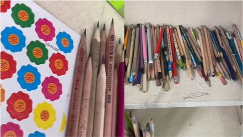 拾金不昧小紅花，文具漂流暖校園